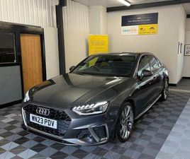 2023 AUDI A4 40 TFSI 204 S LINE 4DR S TRONIC SALOON PETROL AUTOMATIC