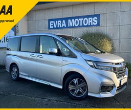 HONDA STEPWGN 7 SEATER SPADA AUTOMATIC HYBRID 2.0 PETROL //KEYLESS ENTRY//POWER SLIDING DOORS//ADAPTIVE CRUISE CONTROL//REVERSE CAMERA//