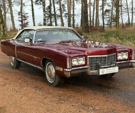 CADILLAC ELDORADO VIII CADILLAC ELDORADO CONVERTIBLE 1971 – 8,2 V8 FWD CABRIO RED LUXURY
