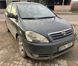 TOYOTA AVENSIS VERSO TOYOTA AVENSIS VERSO AN. 2003