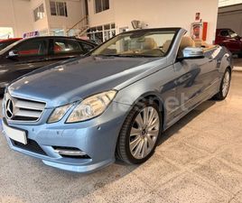MERCEDES CLASSE E CABRIOLET E 250 MERCEDES-BENZ CLASE E CABRIO E 250 CDI BE ELEGANCE