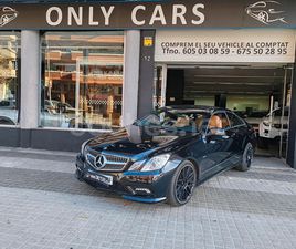 MERCEDES CLASSE E COUPE E 220 SEGURIDAD