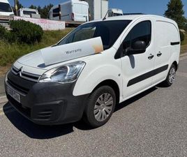 CITROEN BERLINGO VAN 2018 CITROEN BERLINGO 1.6 GOOD CHEAP SMALL 3 SEAT VAN EURO 6 ULEZ COMPLIENT NO VAT 95K PANEL VAN ...