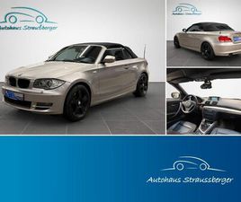 BMW SERIE 1 CABRIO 123 BMW 123D CABRIO 2. HAND NAVI PDC KLIMA.AUT. LEDER
