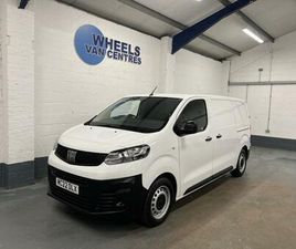 2022 FIAT SCUDO 1.5 MULTIJET SX PANEL VAN 6DR DIESEL MANUAL SWB EURO 6 (START/STOP) (100 PS) PANEL VAN D...