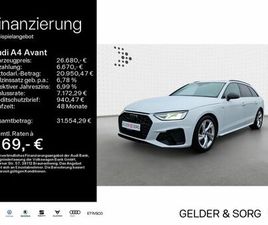 AUDI A4 AVANT 40 TDI S-LINE LED|ACC|RFK|NAVI