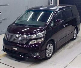 TOYOTA VELLFIRE 2011 TOYOTA VELLFIRE 2.4 PLATINUM SELECTION 2 7 SEATER 69K GENUINE MILES GRADE 4