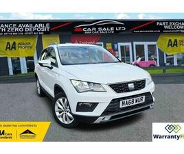 SEAT ATECA SEAT ATECA 1.0 TSI GPF ECOMOTIVE SE SUV 5DR PETROL MANUAL EURO 6 (START/STOP) (115 PS)