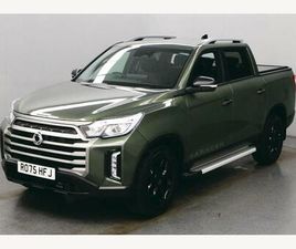 SSANGYONG MUSSO 2.2D SARACEN AUTO 4WD EURO 6 4DR