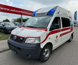 VOLKSWAGEN TRANSPORTER T5 T5 KASTEN-KOMBI-HOCHDACH KLIMA*RETTUNGSWAGEN