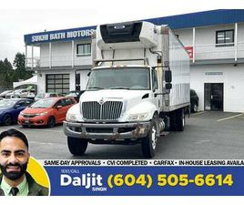 2018 INTERNATIONAL 4300 26' REEFER + LIFTGATE 3,000LB + HYDRAULIC BRAK