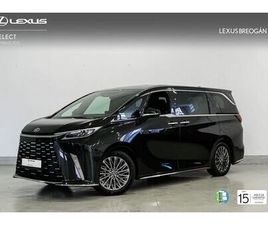 LEXUS LM LUXURY MODERN BLACK 4 PLAZAS