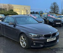 BMW SERIE 4 CABRIO 420 2.0 420I GPF M SPORT AUTO EURO 6 (START/STOP) 2DR