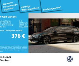 VOLKSWAGEN GOLF VARIANT GOLF VIII VARIANT 1.5 ETSI R-LINE BLACKSTYLE AHK IQ.LIGHT NAVI HUD KAMERA PARKASSIST+ APPCONNECT ALU