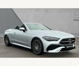 2.0 CLE220DH MHEV AMG LINE (PREMIUM) CABRIOLET G-TRONIC+ EURO 6 (START/STOP) 2DR