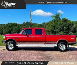 FORD F350 CREW CAB FORD F-350 XLT4WD CREW CAB LB DIESEL