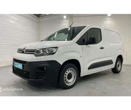 CITROEN BERLINGO SOCIETE M 650KG BLUEHDI 100CH S&S CABINE EXTENSO 3 PLACES PACK DRIVER CONNECT