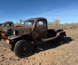 DODGE POWER WAGON DODGE WDX POWER WAGON