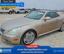 LEXUS SC SC 430 2004 LEXUS SC 430 CONVERTIBLE