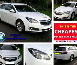 VAUXHALL INSIGNIA SPORTS TOURER 1.6 CDTI ECOFLEX SRI NAV SPORTS TOURER EURO 6 (START/STOP) 5DR