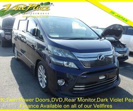 TOYOTA VELLFIRE 2012 (42) - 2.4Z,7 SEATS,AUTO 5-DOOR
