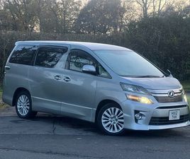 TOYOTA VELLFIRE 2012 - PLATINUM SELECTION LL
