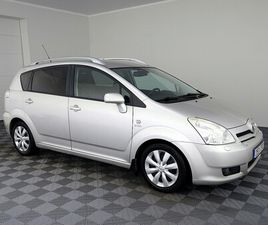 TOYOTA COROLLA VERSO TOYOTA COROLLA VERSO