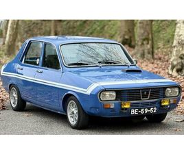 RENAULT R12 1973 RENAULT 12 BLEU MANUEL, 5 VITESSES CONDUITE À GAUCHE...