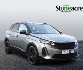 PEUGEOT 3008 HYBRID4 2022 PEUGEOT 3008 1.6 HYBRID4 300 GT PREMIUM 5DR E-EAT8 HATCHBACK PETROL/ELECTRIC AUTOMATIC