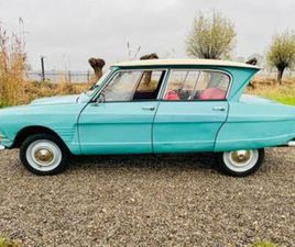 CITROEN AMI 6 AMI 6 BERLINE BLEU 03-1964 117.650 KM — OLDTIMERS — MARKTPLAATS