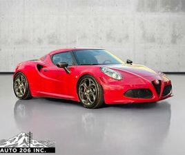 USED 2015 ALFA ROMEO 4C LAUNCH EDITION