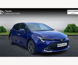 TOYOTA COROLLA 2024 (24) - 1.8 VVT-H DESIGN HATCHBACK 5DR PETROL HYBRID CVT EURO 6 (START/STOP) (140 PS)