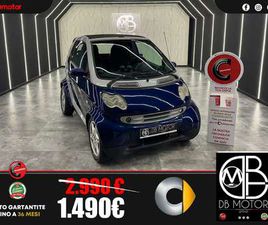 SMART FORTWO CABRIO FORTWO I 1998 CABRIO CABRIO 0.6 SMART
