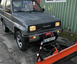 DAIHATSU FEROZA DAIHATSU FEROZA 1.6, PLUG DO ODŚNIEŻANIA, SPRYTNY-ZWINNY NAPĘD 4X4 NOWY TARG • OLX.PL