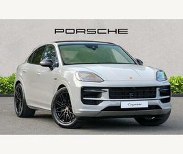 PORSCHE CAYENNE COUPE 3.0 V6 E-HYBRID 25.9KWH BLACK EDITION TIPTRONICS 4WD EURO 6 (START/STOP) 5DR