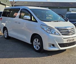 TOYOTA VELLFIRE 2014 (64) - VELLFIRE 8 SEATER FRESH IMPORT WARRANTED MILEAGE ULEZ COMPLIANCE 5-DOOR