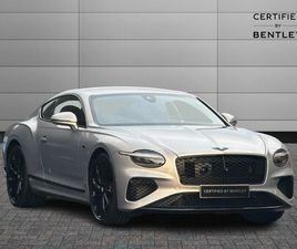 BENTLEY CONTINENTAL GT 4.0 V8 HYBRID BLACK EDITION 2DR AUTO [TOUR SPEC] COUPE