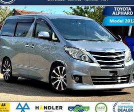 2012 TOYOTA ALPHARDS 3.5L PETROL 1212 ULEZ AUTO 8 SEATER FRESH IMPORT VERIFI