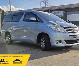 TOYOTA VELLFIRE 2014 - VELLFIRE HYBRID FRESH IMPORT WARRANTED MILEAGE ULEZ COMPLIANCE 5-DOOR