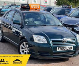 TOYOTA AVENSIS 2003 (03) - T3-S SEMI-AUTO 5-DOOR