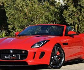JAGUAR F-TYPE CABRIOLET P300 JAGUAR F-TYPE S CABRIOLET V8 5.0 495CH BVA