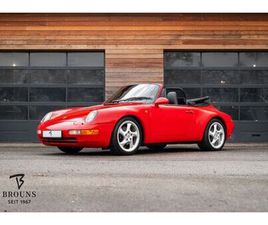 PORSCHE 911 CABRIOLET 993 CARRERA 2 PORSCHE 993 C2 CABRIOLET 272PS | PORSCHE SCHECKHEFT