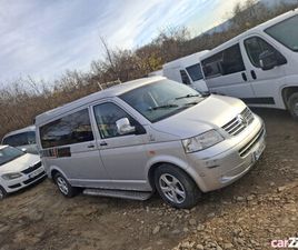 VW MULTIVAN 8 LOCURI, 2.5 TDI, 2008 = RATE CU BULETINUL