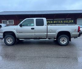 CHEVROLET SILVERADO 2500 EXTENDED CAB 2500 HD EXTENDED CAB 6.6 V8 DURAMAX 4WD