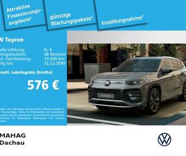VOLKSWAGEN TAYRON TAYRON 2.0 TDI 4MOT R-LINE AHK IQ.LIGHT IQ.DRIVE NAVI HUD PANO H&K KAMERA STANDHZ REARVIEW PARKASSIS