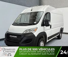 2024 RAM PROMASTER CARGO VAN HIGH ROOF 136 WB CARPLAY CAM RECUL