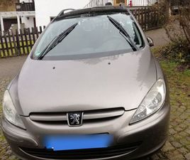 3X PEUGEOT 307, KOMBI MIT HU 04/26, CABRIO + SCHLACHTFAHRZEUG