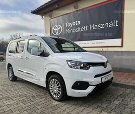 CITY VERSO 1.2T FAMILY L2H1 [7 SZEMÉLY] 2 ÉV TOYOTA MINŐSÍTETT HASZNÁLT GARANCIÁVAL!
