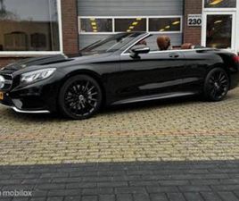 MERCEDES CLASSE S CABRIOLET S 500 MERCEDES S KLASSE CABRIO 500 AUT LED/NIGHT.V/BUR.M/CAM/NAV — MERCEDES-BENZ — MARKTPLAATS