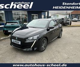 PEUGEOT 208 PEUGEOT 208 E- ELEKTROMOTOR 136 (E-) E- ALLURE PACK KAM.